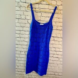 Lost + Wander Cellyssa cotton mini sweater dress. Sz S. NWOT.